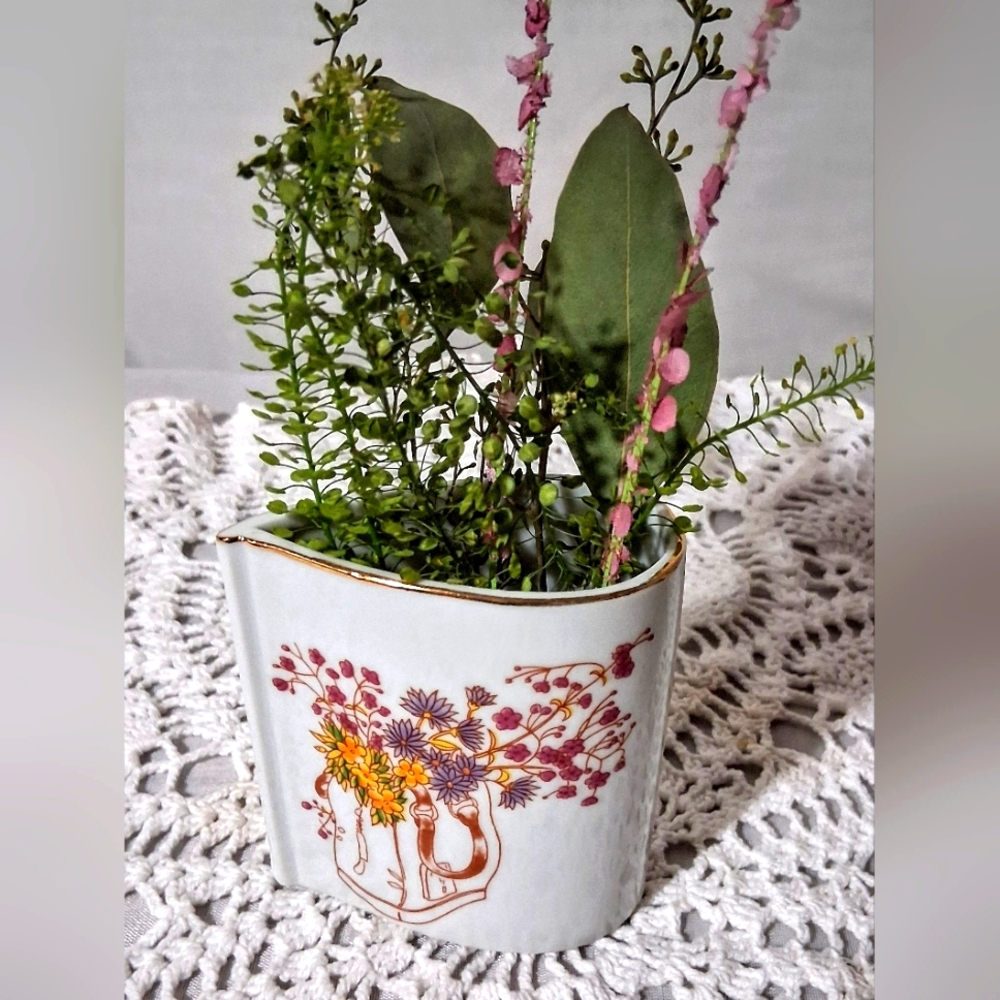 Antique Unique, VHTF, Teardrop Shaped Vase by Lego Japan 1940s